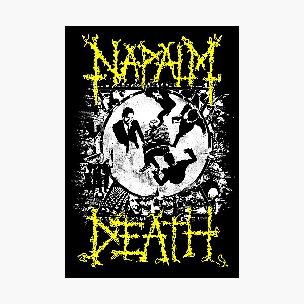 Artikel-Vorschau von Napalm Death Utilitarian, designt und verkauft von sammielittle.