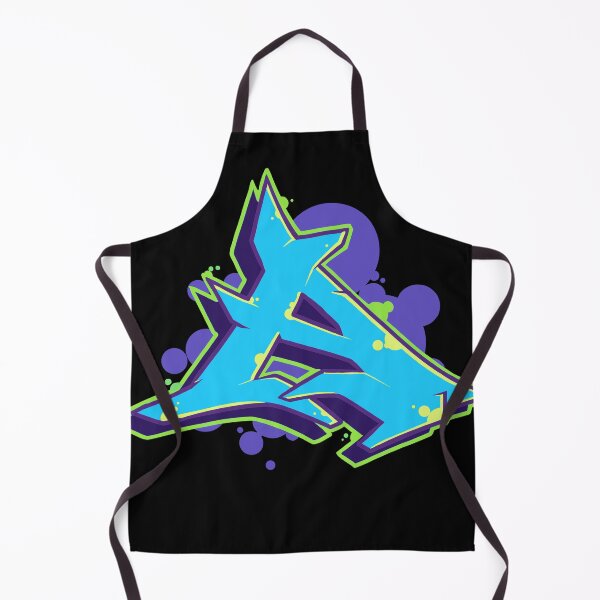 Item preview, Letter A - Graffiti Street Art Style Blue designed and sold by CreativeOpus.