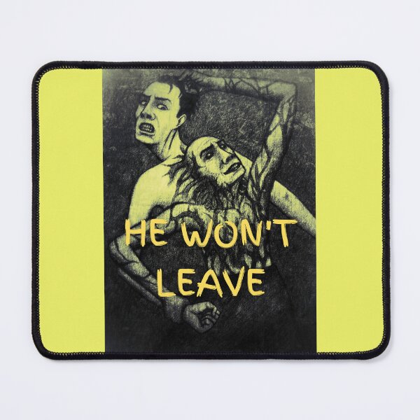Item preview, He Won't Leave - Inner Haunting Illustration designed and sold by Anomaly Effect.