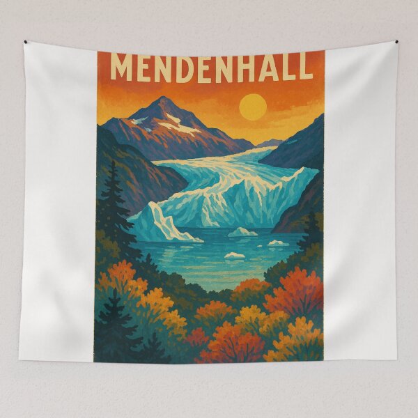 Item preview, Mendenhall Glacier Juneau Alaska designed and sold by Places On Earth.