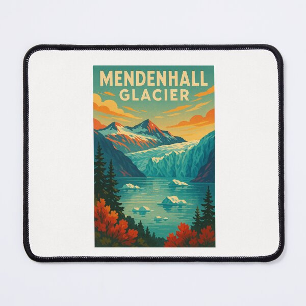 Item preview, Mendenhall Glacier Icefields Juneau Alaska designed and sold by Places On Earth.