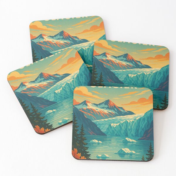 Item preview, Mendenhall Glacier Icefields Juneau Alaska designed and sold by Places On Earth.