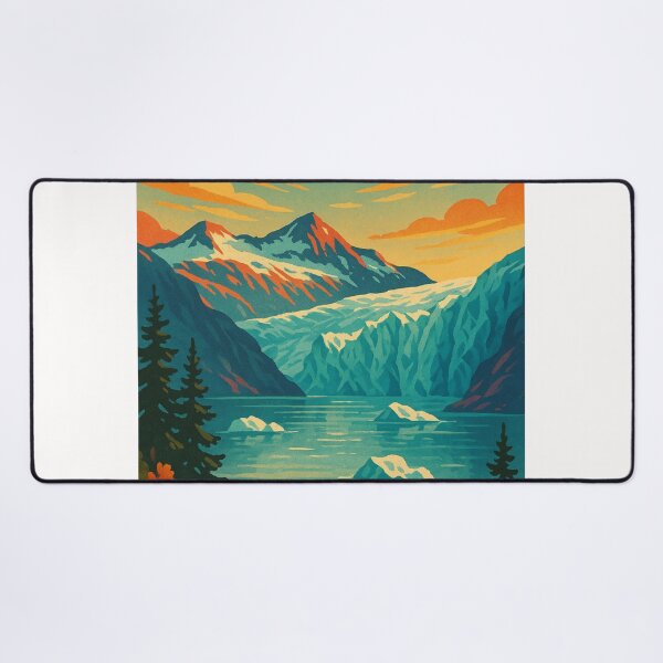 Item preview, Mendenhall Glacier Icefields Juneau Alaska designed and sold by Places On Earth.