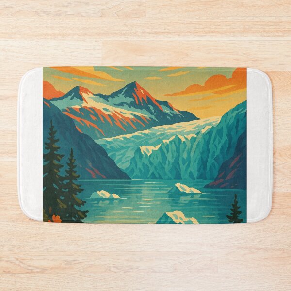 Item preview, Mendenhall Glacier Icefields Juneau Alaska designed and sold by Places On Earth.