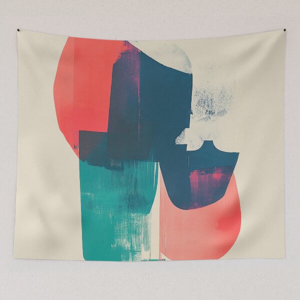 Item preview, Colorful Abstract Forms in Gentle Harmony designed and sold by RobotKiller128.