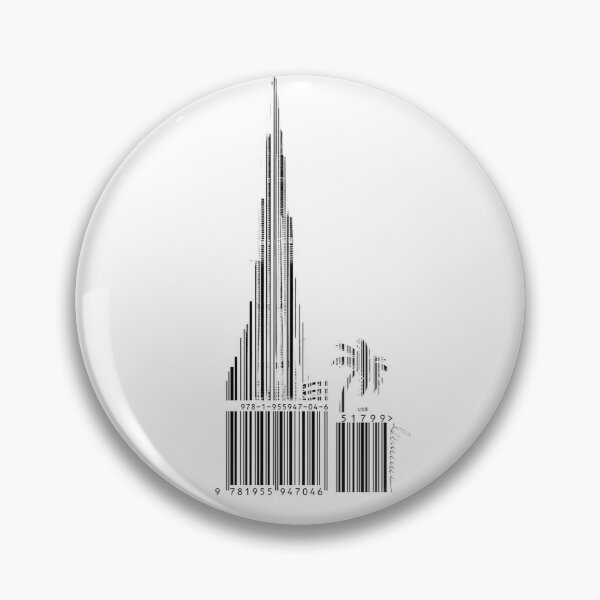 Item preview, Burj Khalifa (Barcode) designed and sold by moongazed.