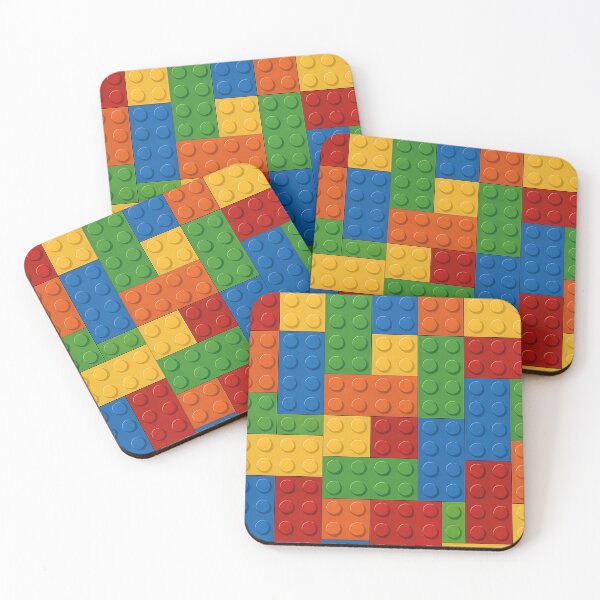 Item preview, Colorful Building Blocks – Seamless Playful Pattern designed and sold by Kaleidoscope Print.