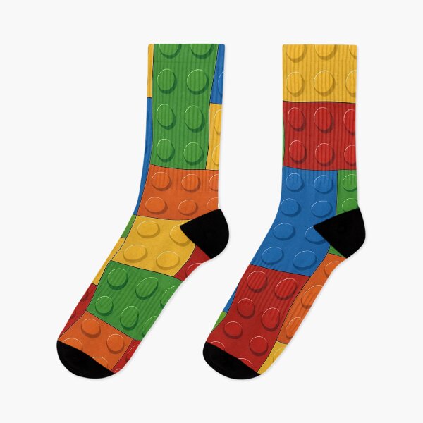 Item preview, Colorful Building Blocks – Seamless Playful Pattern designed and sold by Kaleidoscope Print.