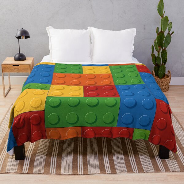 Item preview, Colorful Building Blocks – Seamless Playful Pattern designed and sold by Kaleidoscope Print.