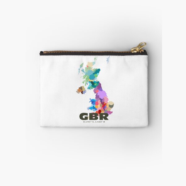 Item preview, Colorful United Kingdom Map Poster | Modern GBR Art | Britain Counties Wall Art | Gift for Traveler and Geography Lover designed and sold by CartoPrints.