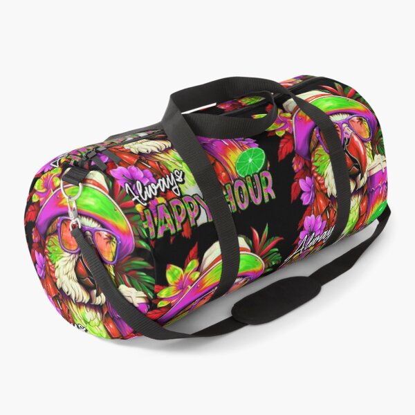 Item preview, Always Happy Hour Vecation Parrot Tropical Summer Drinks designed and sold by MindWave THC.
