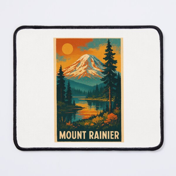 Item preview, Mount Rainier National Park Washington State designed and sold by Places On Earth.