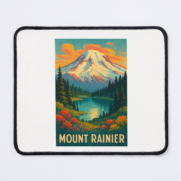 Item preview, Mount Rainier Sunrise Cascade Mountains Washington designed and sold by Places On Earth.