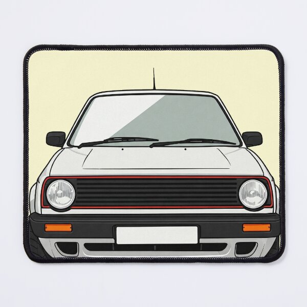 Item preview, White car classic style hatch designed and sold by GingaDesigns.