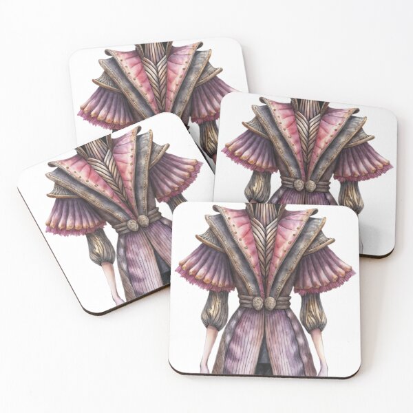 Item preview, Illustration of a Person in Regal High Fashion Garment designed and sold by Creative88Art.