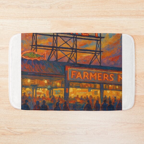 Item preview, Pike Place Market Sign Seattle Washington designed and sold by Places On Earth.