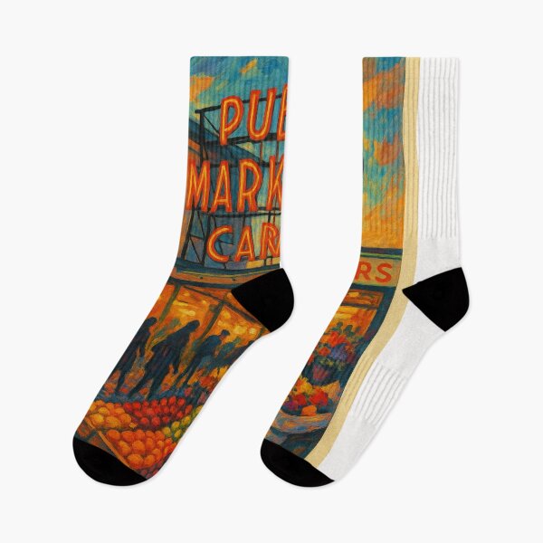 Item preview, Pike Place Market Public Market Center Seattle designed and sold by Places On Earth.