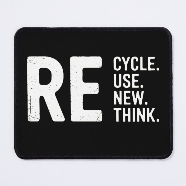 Item preview, Eco Motivational Quote - Recycle, Reuse, Renew, Rethink | Bold Text Design designed and sold by Moad Fahim.