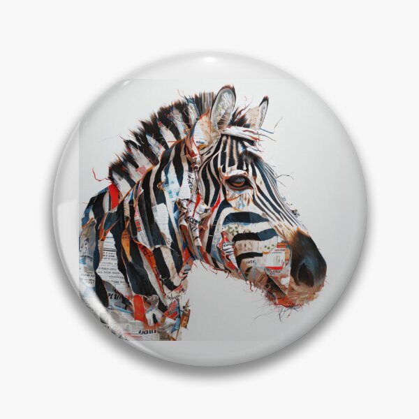 Item preview, Zebra Made of Newspapers designed and sold by caracatita75.