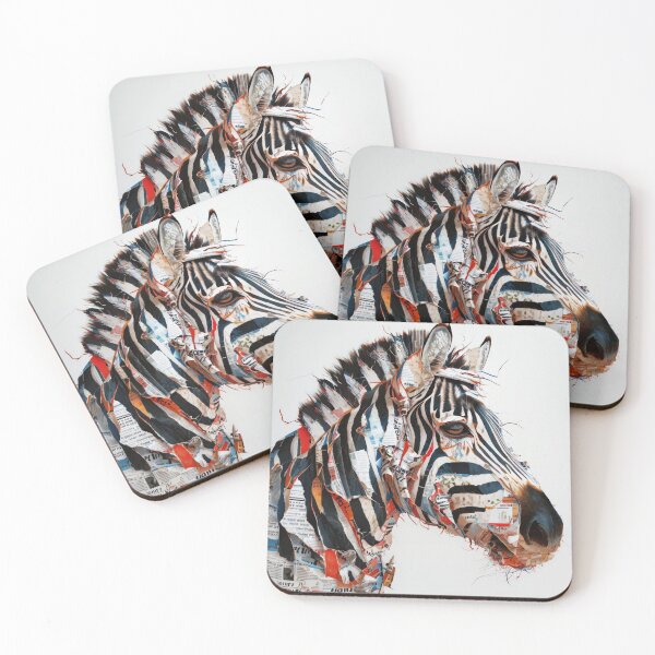 Item preview, Zebra Made of Newspapers designed and sold by caracatita75.
