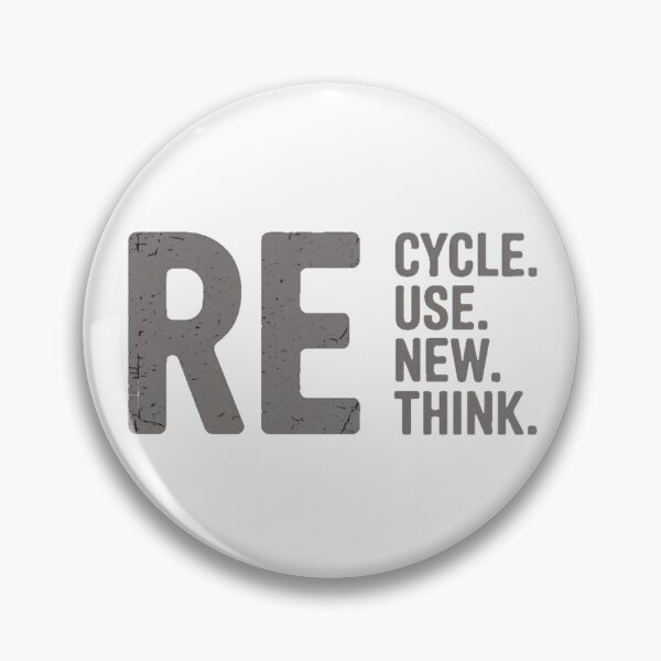 Item preview,  Eco Motivational Quote - Recycle, Reuse, Renew, Rethink | Bold Text Design designed and sold by Moad Fahim.
