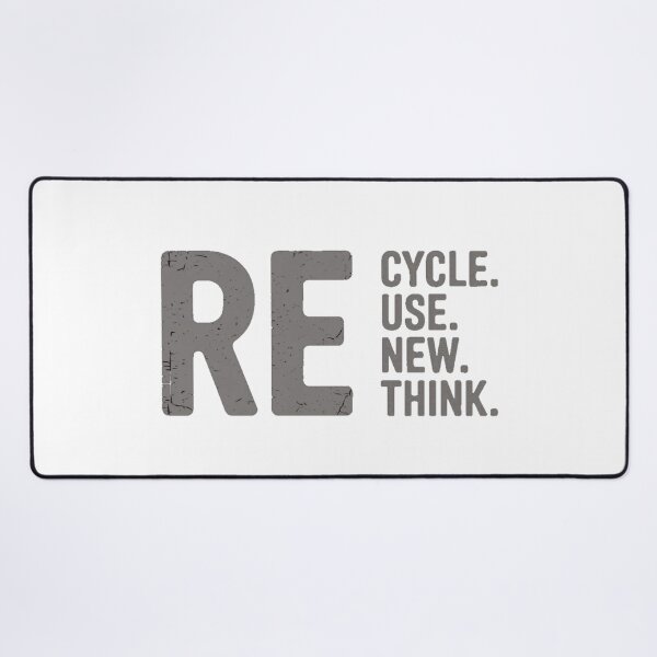 Item preview,  Eco Motivational Quote - Recycle, Reuse, Renew, Rethink | Bold Text Design designed and sold by Moad Fahim.