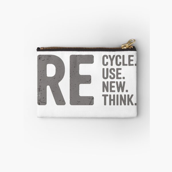 Item preview,  Eco Motivational Quote - Recycle, Reuse, Renew, Rethink | Bold Text Design designed and sold by Moad Fahim.