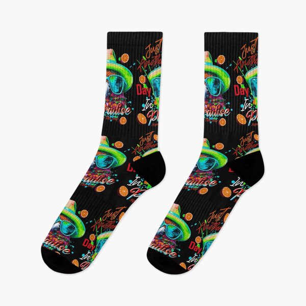 Item preview, Just Another Day in Paradise Squeeze the Day Parrot Tropical Summer Citrus designed and sold by MindWave THC.