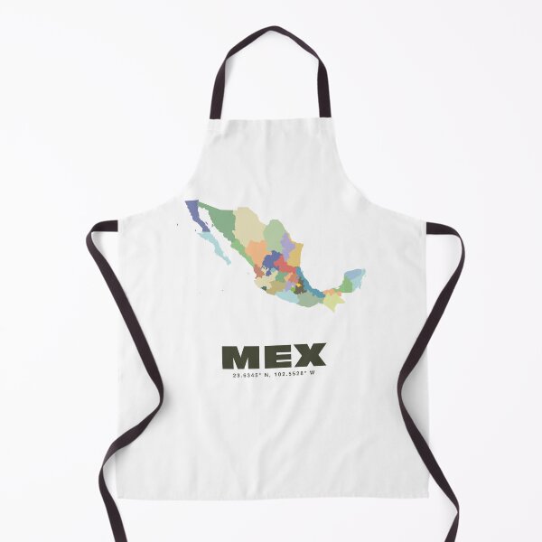 Item preview, Colorful Mexico Map Poster | Modern MEX Art | Mexican States Wall Art | Gift for Traveler and Geography Lover designed and sold by CartoPrints.