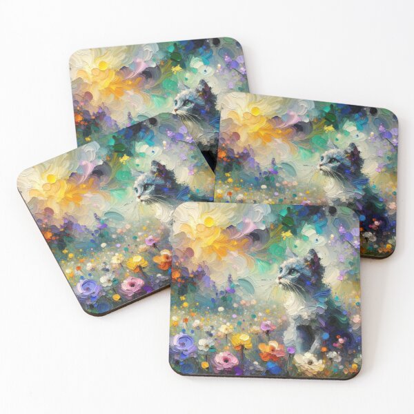 Item preview, Majestic Cat Portrait in Watercolor – Elegant Artistic Feline Wall Art for Cat Enthusiasts designed and sold by Keirnyx.