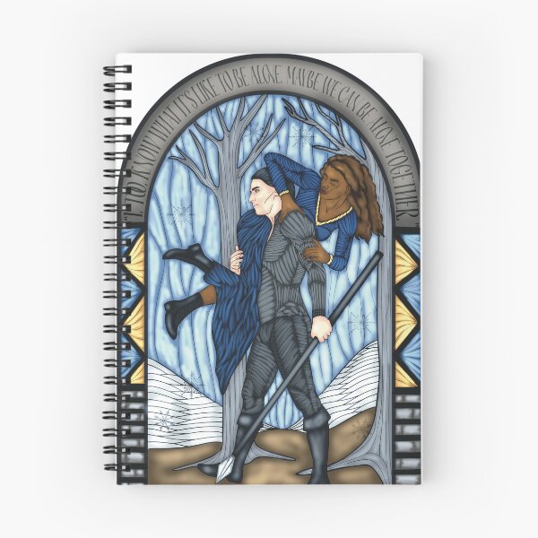 Item preview, Alone Together – Stained Glass Fantasy designed and sold by AvviareArt.