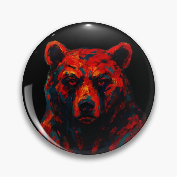 Artikelvorschau, Kreuz roter Bär entworfen und verkauft von Paxbear Tees.