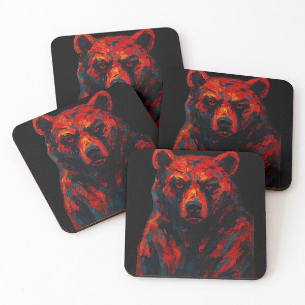 Item preview, Cross red bear designed and sold by Paxbear Tees.