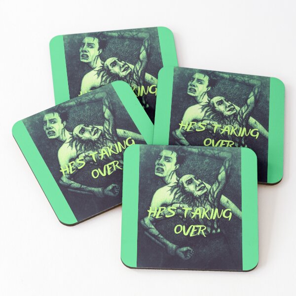 Item preview, He’s Taking Over - Green Inner Battle designed and sold by Anomaly Effect.