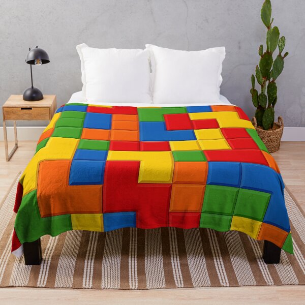 Item preview, Tetris Blocks – Colorful 3D Puzzle Pattern designed and sold by Kaleidoscope Print.