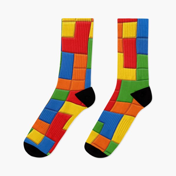 Item preview, Tetris Blocks – Colorful 3D Puzzle Pattern designed and sold by Kaleidoscope Print.