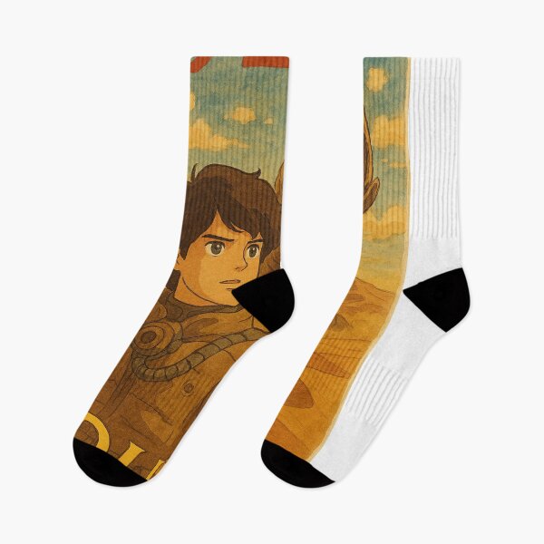 Artikelvorschau, JAPANESE VINTAGE DUNE POSTER in GHIBLI Style entworfen und verkauft von Kunst-Shirt.