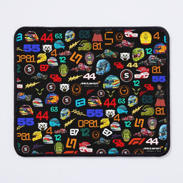 Item preview, Formula one 2025 pattern quirky blankets and pillows designed and sold by Pink Polar F1.