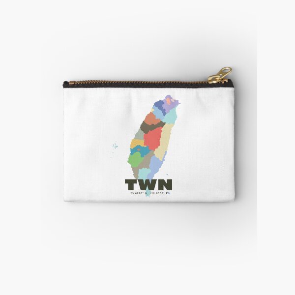 Item preview, Colorful Taiwan Map Poster | Modern TWN Art | Taiwanese Regions Wall Art | Gift for Traveler and Taiwan Lover designed and sold by CartoPrints.