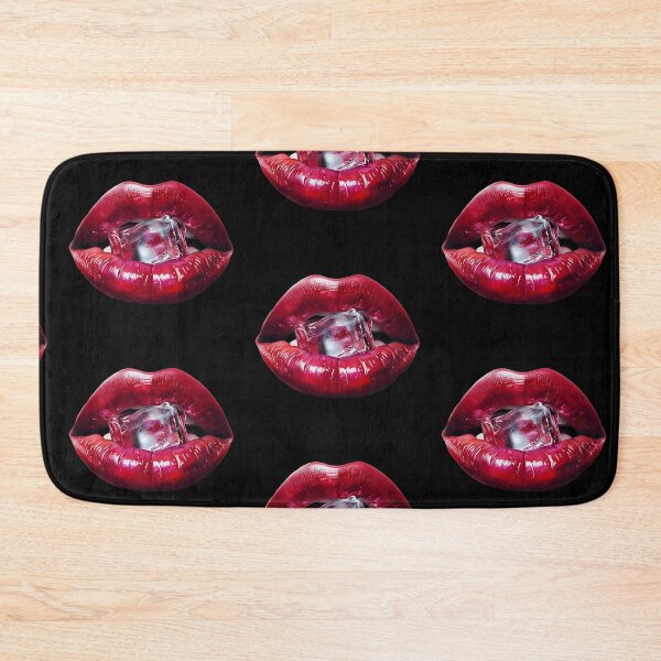 Item preview, Red Lips with Ice Cube  designed and sold by Lhdigitaldesign.