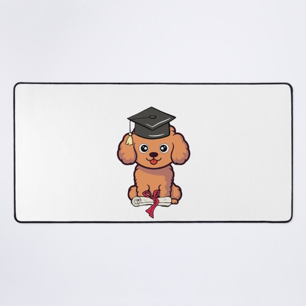 Item preview, Funny Brown dog is graduating designed and sold by Pet Station.