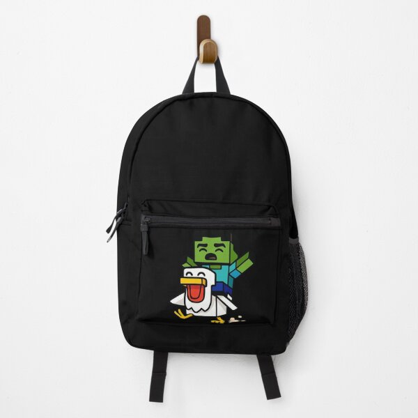 Item preview, Funny Pixel Zombie Riding Chicken Cartoon Design designed and sold by zofron.