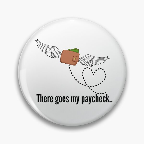 Item preview, Money Flies Away Wallet with Wings designed and sold by VasInd.
