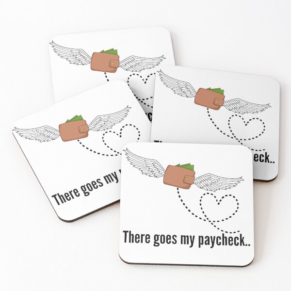 Item preview, Money Flies Away Wallet with Wings designed and sold by VasInd.