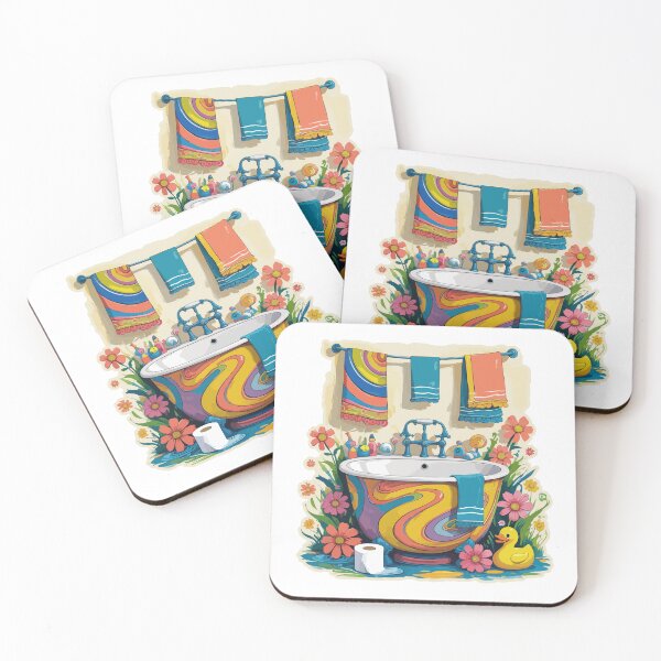 Item preview, Bathroom Therapy Color Art designed and sold by emhoteb.