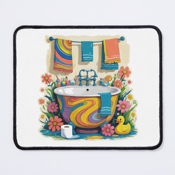 Item preview, Bathroom Therapy Color Art designed and sold by emhoteb.