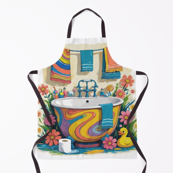 Item preview, Bathroom Therapy Color Art designed and sold by emhoteb.