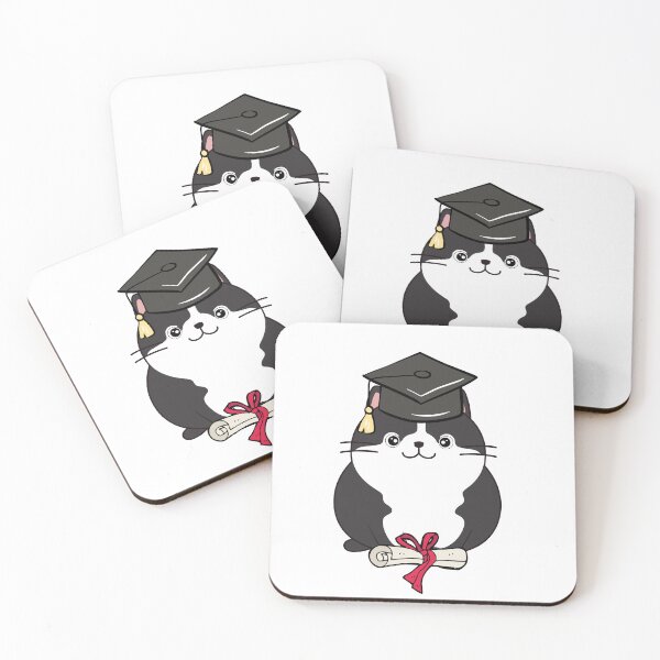 Item preview, Fat cat is graduating designed and sold by Pet Station.