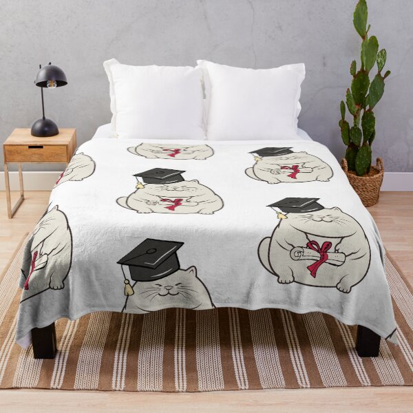 Item preview, Fat cat is graduating designed and sold by Pet Station.