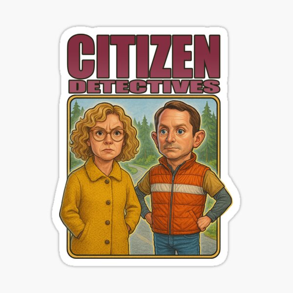 Item preview, Citizen Detectives Misty and Walter designed and sold by Hackers.